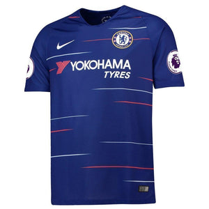 10-Eden Hazard Chelsea 2018-19 Home Replica Player Jersey – Blue