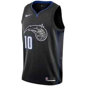10-Evan Fournier Orlando Magic 2018-19 Swingman Jersey – City Edition – Black