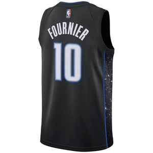 10-Evan Fournier Orlando Magic 2018-19 Swingman Jersey – City Edition – Black