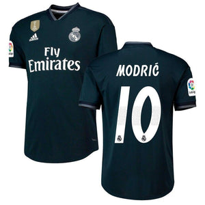 10-Luka Modric Real Madrid 2018-19 Away Player Jersey – Gray