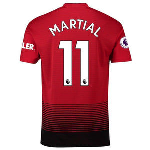11-Anthony Martial Manchester United 2018-19 Home Player Jersey – Red