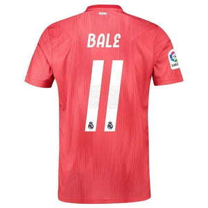 11-Gareth Bale Real Madrid 2018-19 Third Player Jersey – Red