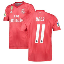 Load image into Gallery viewer, 11-Gareth Bale Real Madrid 2018-19 Third Player Jersey – Red