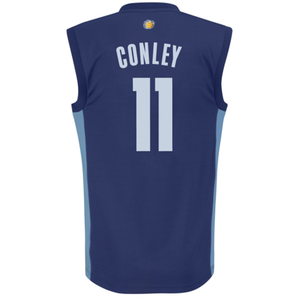 11-Mike Conley Memphis Grizzlies  Road Jersey - Navy Blue