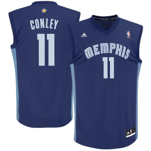 11-Mike Conley Memphis Grizzlies  Road Jersey - Navy Blue
