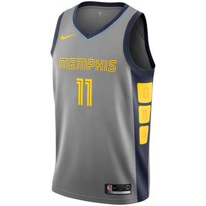 11-Mike Conley Memphis Grizzlies  Swingman Jersey – City Edition – Gray