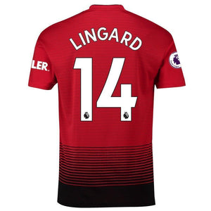 14-Jesse Lingard Manchester United 2018-19 Home Player Jersey – Red