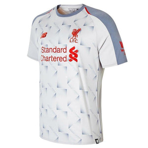 14-Jordan Henderson Liverpool New Balance 2018-19  Player Jersey – Gray
