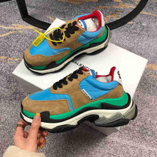 Load image into Gallery viewer, Balenciaga Triple S Sneaker Green Gray Blue