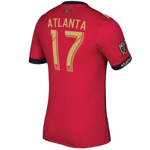 17-Atlanta United FC 2017-18  Atlanta Supporter Primary Authentic Jersey - Red-Black