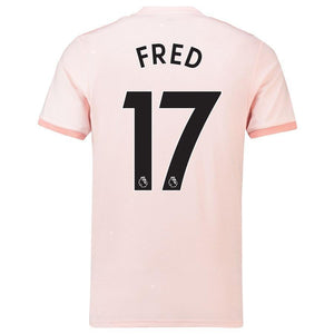 17-Fred Manchester United 18-19 Away Jersey – Coral