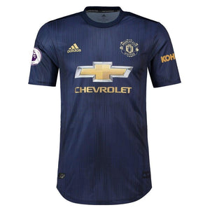 18-Ashley Young Manchester United 2018-19 Third Player Jersey – Navy