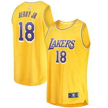 Load image into Gallery viewer, 18-Joel Berry II Los Angeles Lakers  Jersey - Icon Edition - Gold