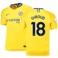 Load image into Gallery viewer, 18-Olivier Giroud Chelsea 2018-19 Away Vapor Match Player Jersey – Yellow