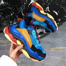 Load image into Gallery viewer, Balenciaga Triple S Mesh Sneaker Blue Red