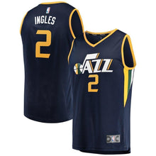 Load image into Gallery viewer, 2-Joe Ingles Utah Jazz  Player Jersey - Icon Edition – Navy