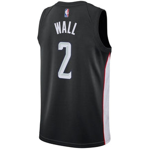 2-John Wall Washington Wizards 2018-19 Swingman Jersey – City Edition – Black