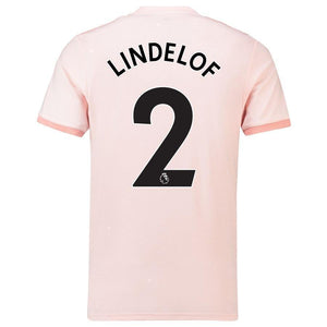 2-Victor Lindelof Manchester United 18-19 Away Jersey – Coral