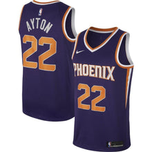 Load image into Gallery viewer, 22-Phoenix Suns DeAndre Ayton Men&#39;s Swingman Jersey - Purple