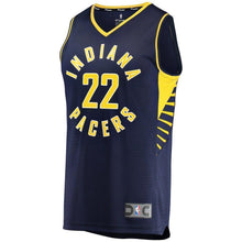 Load image into Gallery viewer, 22-T.J. Leaf Indiana Pacers  Jersey - Icon Edition – Navy
