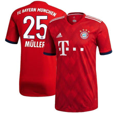 Load image into Gallery viewer, 25-Thomas Muller Bayern Munich 2018-19 Home Player Jersey – Red