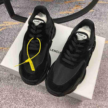 Load image into Gallery viewer, Balenciaga Triple S Mesh &amp; Leather Sneakers Black