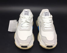 Load image into Gallery viewer, Balenciaga Triple S White Black Blue