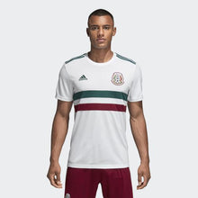 Load image into Gallery viewer, MEN ADIDAS MEXICO AWAY JERSEY WHITE / COLLEGIATE GREEN / COLLEGIATE BURGUNDY