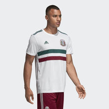 Load image into Gallery viewer, MEN ADIDAS MEXICO AWAY JERSEY WHITE / COLLEGIATE GREEN / COLLEGIATE BURGUNDY
