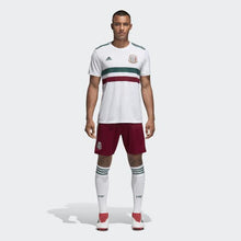 Load image into Gallery viewer, MEN ADIDAS MEXICO AWAY JERSEY WHITE / COLLEGIATE GREEN / COLLEGIATE BURGUNDY