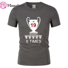 Load image into Gallery viewer, 2019 Liverpool madrid Champions  Mens 6 times mo salah klopp mane T Shirt