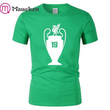 Load image into Gallery viewer, 2019 Madrid champions mo salah never give up - Liverpool fans