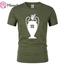 Load image into Gallery viewer, 2019 Madrid champions mo salah never give up - Liverpool fans