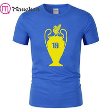 Load image into Gallery viewer, 2019 Madrid champions mo salah never give up - Liverpool fans