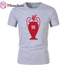 Load image into Gallery viewer, 2019 Madrid champions mo salah never give up - Liverpool fans
