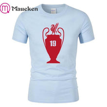 Load image into Gallery viewer, 2019 Madrid champions mo salah never give up - Liverpool fans