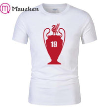 Load image into Gallery viewer, 2019 Madrid champions mo salah never give up - Liverpool fans