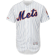 Load image into Gallery viewer, New York Mets Majestic Home Flex Base Collection Team Jersey - White/Royal