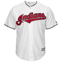 Load image into Gallery viewer, Corey Kluber Cleveland Indians Majestic Cool Base Player Jersey - White