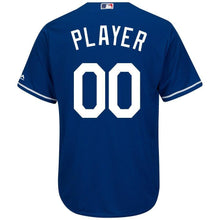 Load image into Gallery viewer, Los Angeles Dodgers Majestic Cool Base Custom Jersey - Royal/White