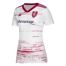 Load image into Gallery viewer, Kyle Beckerman Real Salt Lake Women's 2019 Secondary Player Jersey - White