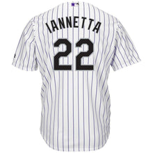 Load image into Gallery viewer, Chris Iannetta Colorado Rockies Majestic Home Cool Base Player Jersey – White