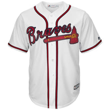 Load image into Gallery viewer, Nick Markakis Atlanta Braves Majestic Cool Base Player Jersey - White