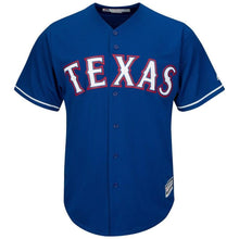 Load image into Gallery viewer, Texas Rangers Majestic Big &amp; Tall Cool Base Team Jersey - Royal