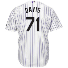 Load image into Gallery viewer, Wade Davis Colorado Rockies Majestic Home Cool Base Player Jersey - White