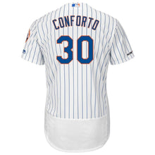 Load image into Gallery viewer, Michael Conforto New York Mets Majestic Alternate Flex Base Collection Player Jersey – Royal/White