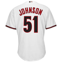 Load image into Gallery viewer, Randy Johnson Arizona Diamondbacks Majestic Home Big &amp; Tall Cooperstown Cool Base Player Jersey - White