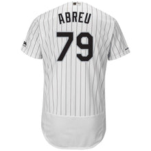 Load image into Gallery viewer, Jose Abreu Chicago White Sox Majestic Alternate Flex Base Collection Player Jersey - Black/White
