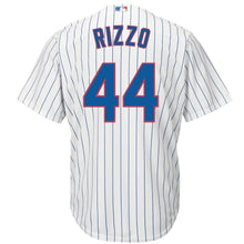 Load image into Gallery viewer, Anthony Rizzo Chicago Cubs Majestic Cool Base Player Jersey - White/Royal