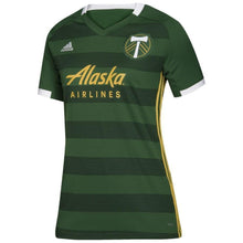 Load image into Gallery viewer, Zarek Valentin Portland Timbers Women's 2019 Primary Player Jersey – Green